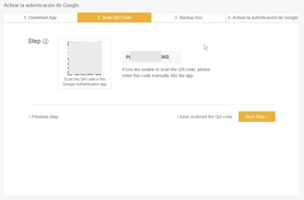 codigo google authenticator